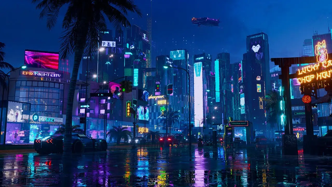 利来国际 赛博不夜城废土都市全景 - 废土娱乐城